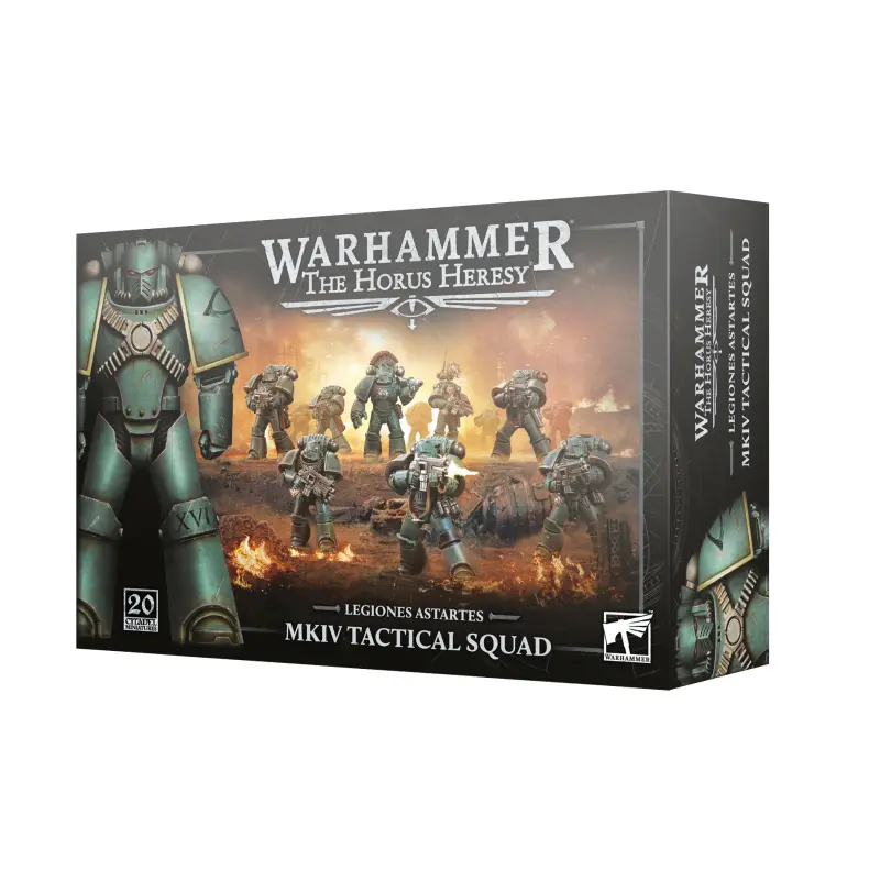 Set figurine warhammer the horus heresy, games workshop, legion mkvi tactical squad, 20 miniaturi, model 31-172